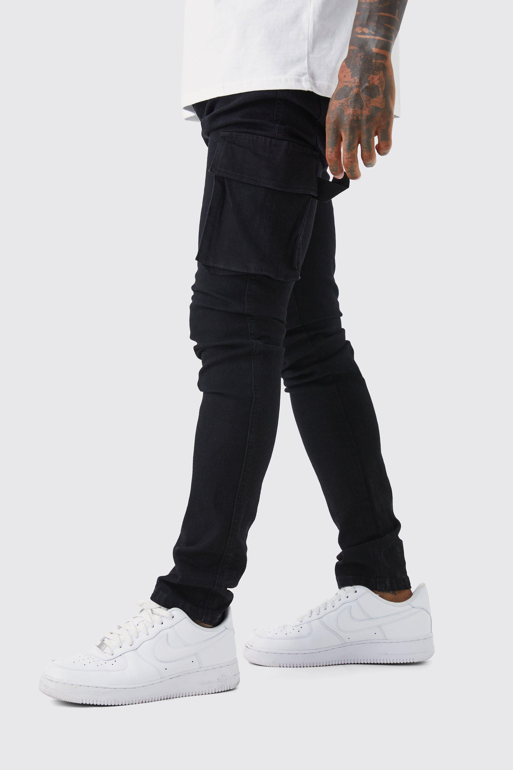 Cargo skinny jeans on sale mens